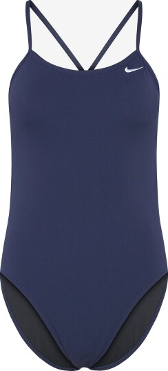 NIKE SWIM Nike Hydrastrong Solid Cutout One Piece   MIDNIGHT NAVY   42