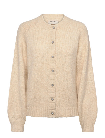 FREE/QUENT Fqlouisa-Cardigan - Cream - L FREE/QUENT Fqlouisa-Cardigan - Cream - L