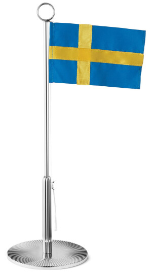 Georg Jensen Bernadotte svensk bordflagg Georg Jensen Bernadotte svensk bordflagg