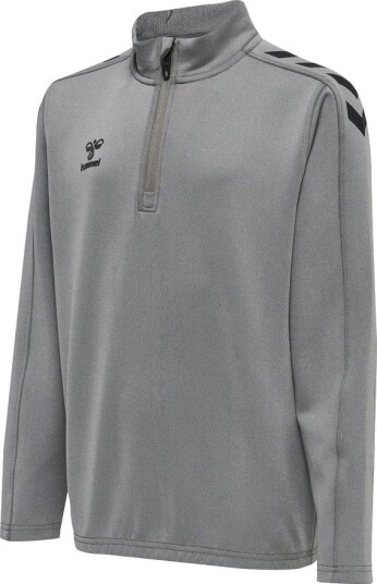 Hummel Treningsskjorte Core Half Zip   Grå Barn størrelse 176 cm