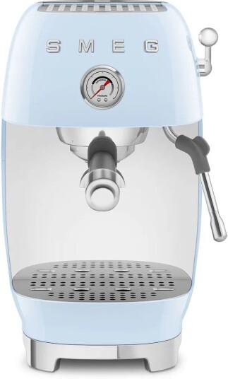 Smeg 50's Style Halvautomatisk Espressomaskin ECF03 Pastellblå Smeg 50's Style Halvautomatisk Espressomaskin ECF03 Pastellblå