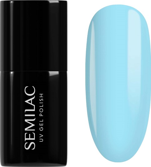 SEMILAC UV Gel Polish 974 Bubbly Blue
