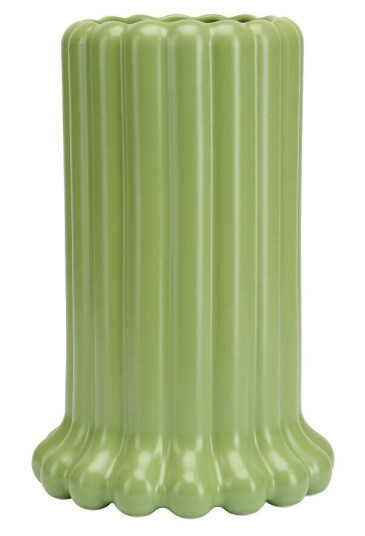 Design Letters Tubular vase large 24 cm Green