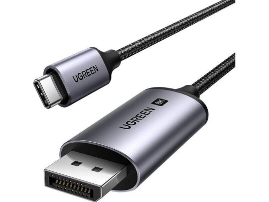 Kabel Ugrønn Kabel Ugreen Cm556 Usb-C Til Displayport 8K 3M (Carny)