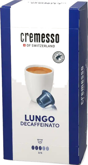 Cremesso | Lungo Decaffeinato 16 kapsler til Cremesso