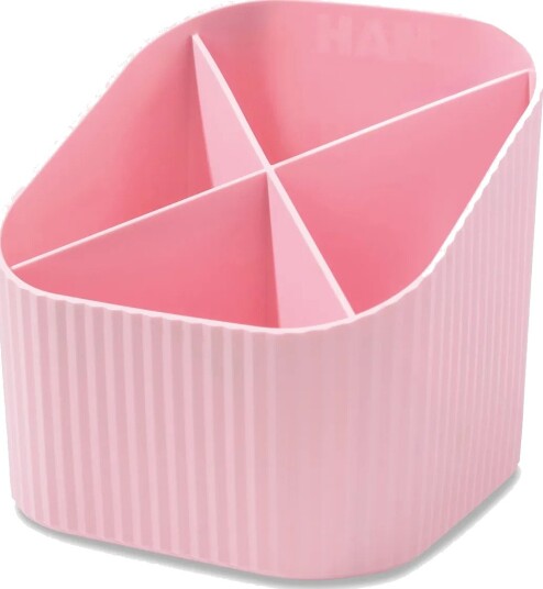 Han Skrivebordsoppbevaring X Loop Pastellrosa Plast 4 Rom 11,1 X 11,1 X 10,5 Cm 17238 886D