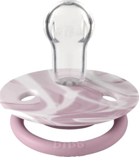 Bibs De Lux Silikonsmokk S Lys Lilla