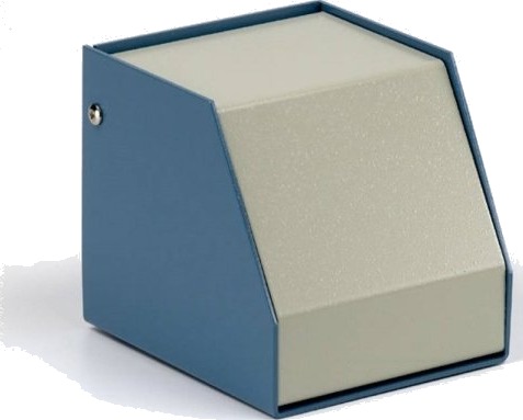Hammond Electronics Scem351619wh Instrumentskap 165 X 356 X 191 Aluminium Blå Grå 1 Stk