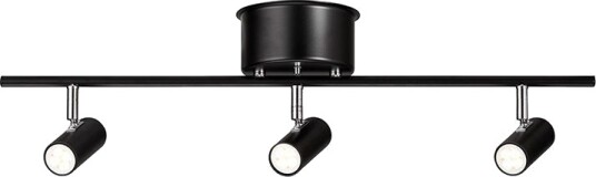 Cato S6763 Spotskinne  Inkl LED pærer  Matt Sort