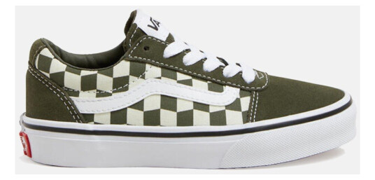 Vans Ward Distort Check Grape Leaf 37 (Us 5.5) Sko