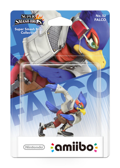 Nintendo Amiibo Figur Falco nr. 52 - Samlefigur fra Super Smash Bros. Serien