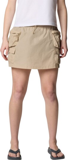 Columbia Elevated View Cargonederdel Dame Beige L