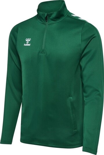 Hummel Treningsskjorte Core Half Zip   Grønn Barn størrelse 128 cm