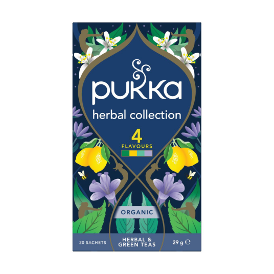 Pukka Herbal Collection Økologisk Te - 20 Teposer med Urtete