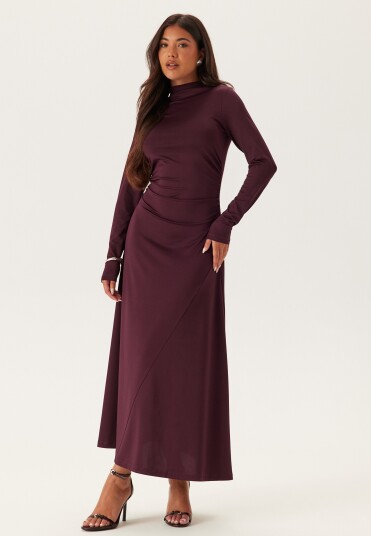 Emelie Olson X Bubbleroom Ruched Long Dress
