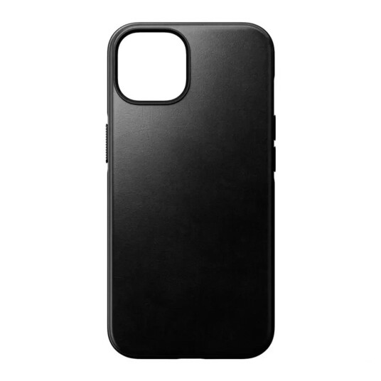 Nomad iPhone 14 Modern Nomad Horween Leather Deksel - MagSafe Kompatibel - Svart