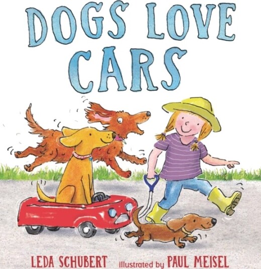 Dogs Love Cars Av Leda Schubert