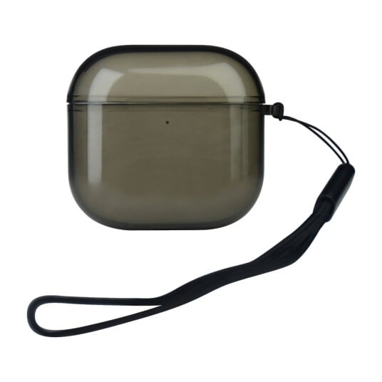 Ferrelli AirPods 4 transparent deksel svart