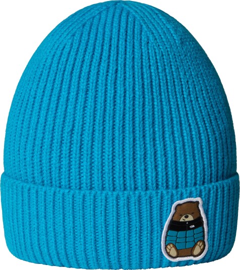 The North Face Kids' TNF Logo Box Cuffed Beanie Meridian Blue/nuptse Be OneSize The North Face Kids' TNF Logo Box Cuffed Beanie Meridian Blue/nuptse Be OneSize