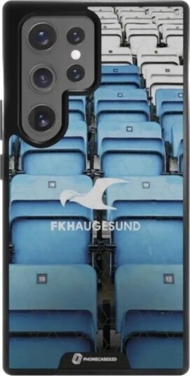 Phonecases3D Samsung Galaxy S25 Ultra FK Haugesund 3D mobildeksel, svart