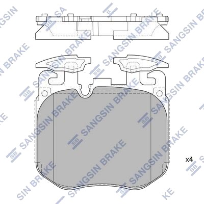 Hi Q SP4174 Bremseklosser
