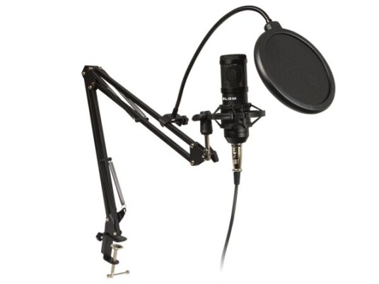 Blow 33-052#, Studiomikrofon, -34 Db, 20 - 20000 Hz, 1000 O, 130 Db, Rotasjon Blow 33-052#, Studiomikrofon, -34 Db, 20 - 20000 Hz, 1000 O, 130 Db, Rotasjon