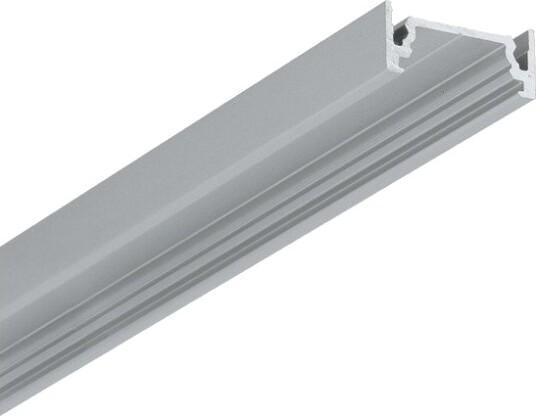 Topmet 2m aluprofil SURFACE10.V2 BC/U Anodisert overflatemontering LED skinne