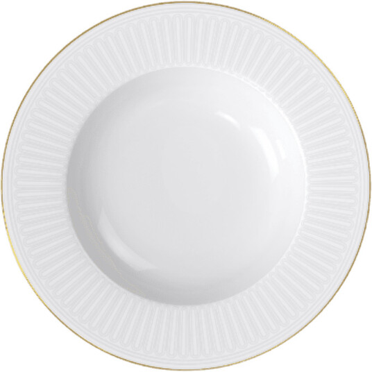 Villeroy & Boch Château Septfontaines dyp tallerken Ø 24,5 x 3,5 cm Hvit-gull