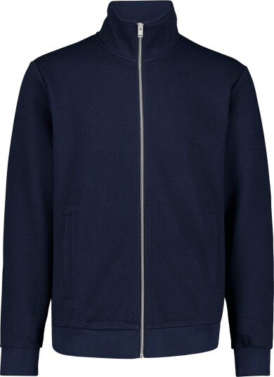 Lindbergh | Waffle Full Zip Sweat | S Lindbergh | Waffle Full Zip Sweat | S