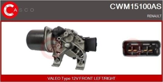 Vindusviskermotor CASCO CWM15100AS
