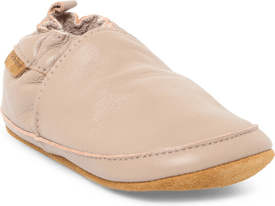Mikk line Leather Slipper Solid Beige 21/22 13.5CM