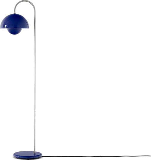 Flowerpot VP12 Gulvlampe Cobalt Blue - &Tradition Flowerpot VP12 Gulvlampe Cobalt Blue - &Tradition