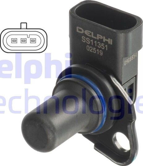 Sensor, kamakselposisjon DELPHI SS11351 Sensor, kamakselposisjon DELPHI SS11351