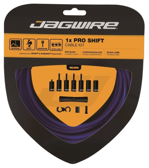 Jagwire Pro Kabelsett 1x Girkabel Blå