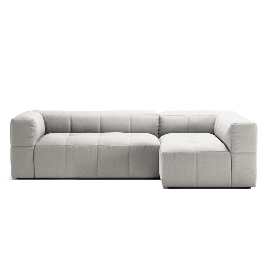 Decotique Mure 3 Seter Sofa Med Divan Høyre Moon White