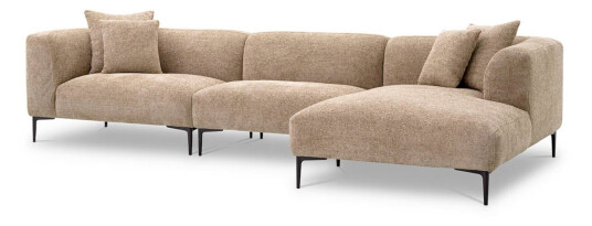 Firenze loungesoffa höger lyssa sand