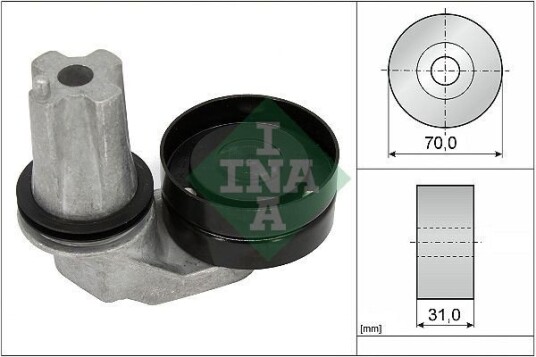 INA 534 0694 10 Spennarm, vifterem INA 534 0694 10 Spennarm, vifterem
