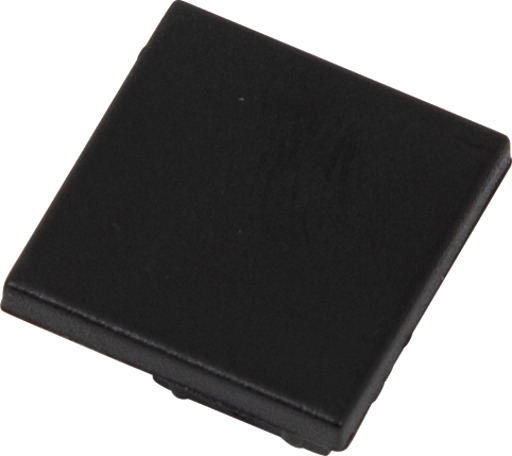 Ansell Lighting endestykke uten hull 23,1x53 mm svart