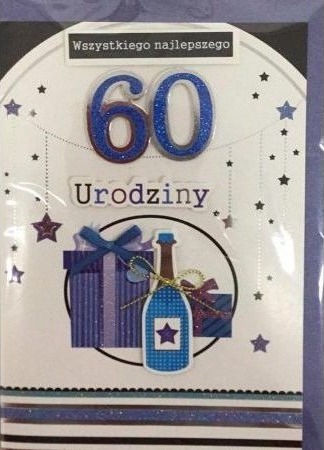 Panorama Gratulasjonskort – Bursdag B6 Premium 61 + Konvolutt