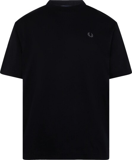 Fred Perry Reflective Print Tee BLACK L