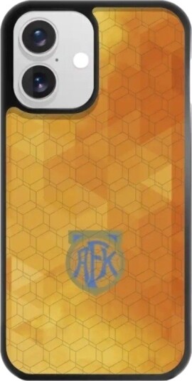 Phonecases3D iPhone 16 Aalesunds FK 3D mobildeksel, svart