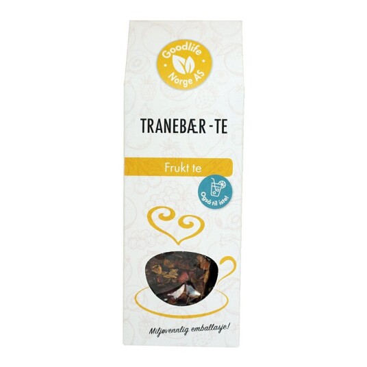 Goodlife tranebær te løsvekt 80 g Goodlife tranebær te løsvekt 80 g