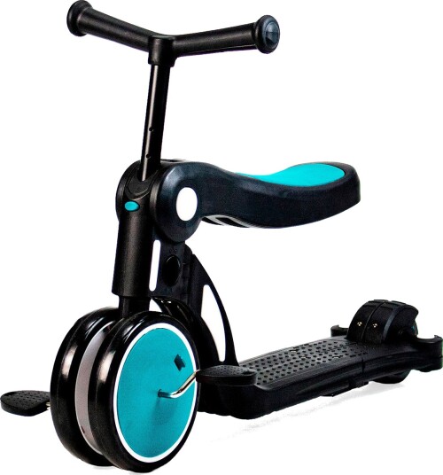 Asalvo Trehjulssykkel 5 i 1 Ride and Role Fra 2 År Maks 20 Kg Aqua Asalvo Trehjulssykkel 5 i 1 Ride and Role Fra 2 År Maks 20 Kg Aqua