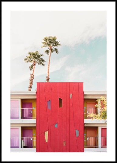 Palm Springs Colors Plakat Plakat / 30x40cm