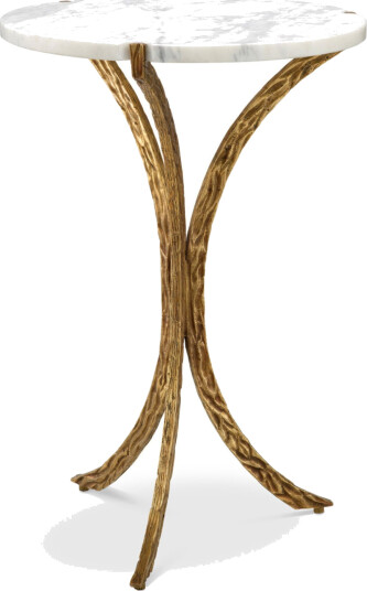 Emmeline Side Table Vintage Brass Emmeline Side Table Vintage Brass