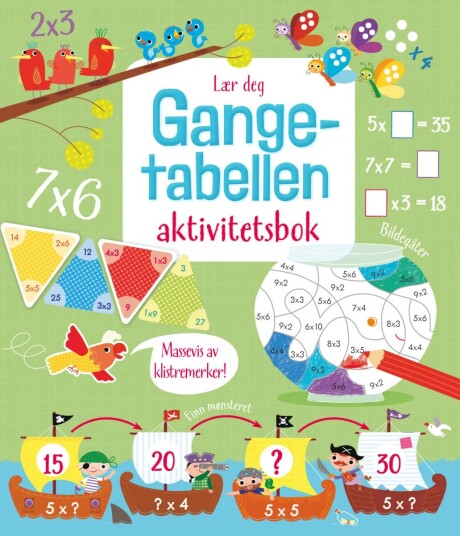 Lær deg gangetabellen : aktivitetsbok