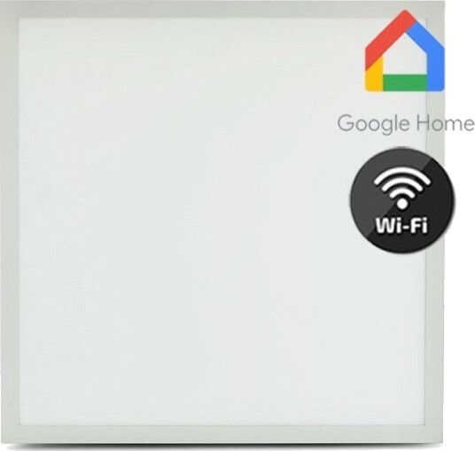 V Tac 40W Smart Home LED panel 60x60 Tuya/Smart Life fungerer med Google Home Alexa og smarttelefoner hvit kant Dimbar : Via Smart Home Kulør : CCT Varm til Kald Hvit V Tac 40W Smart Home LED panel 60x60 Tuya/Smart Life fungerer med Google Home Alexa og smarttelefoner hvit kant Dimbar : Via Smart Home Kulør : CCT Varm til Kald Hvit