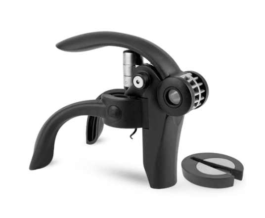 Peugeot Baltaz Dark Svart Lever Korketrekk med Folieskjærer 14 cm