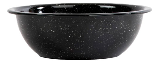 Sagaform Doris emaljeskål 16 cm svart Sagaform Doris emaljeskål 16 cm svart