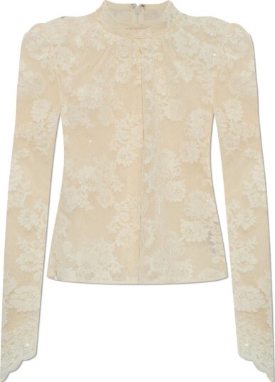 Self Portrait Dame Topper Beige 2XS,